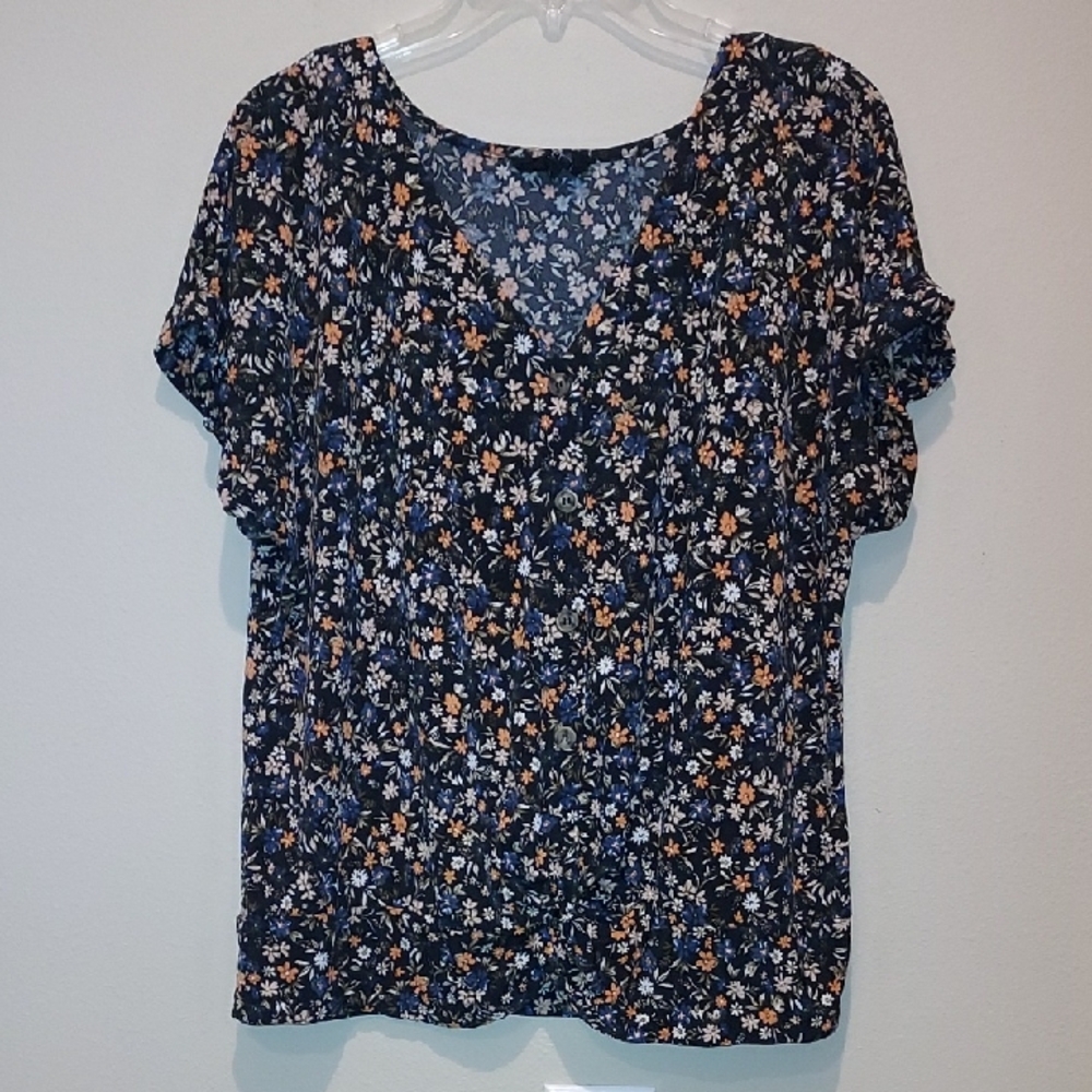 Flower & Feather Blouse
